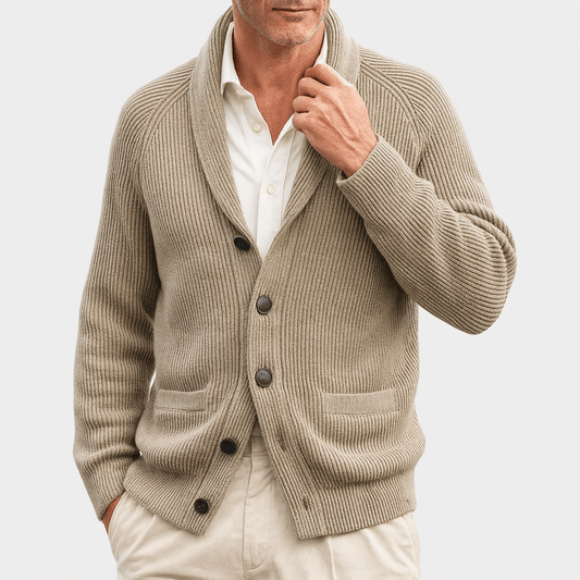 Claudio | Cardigan lavorato a maglia per uomo