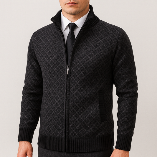 Simone | Cardigan lavorato a maglia per uomo